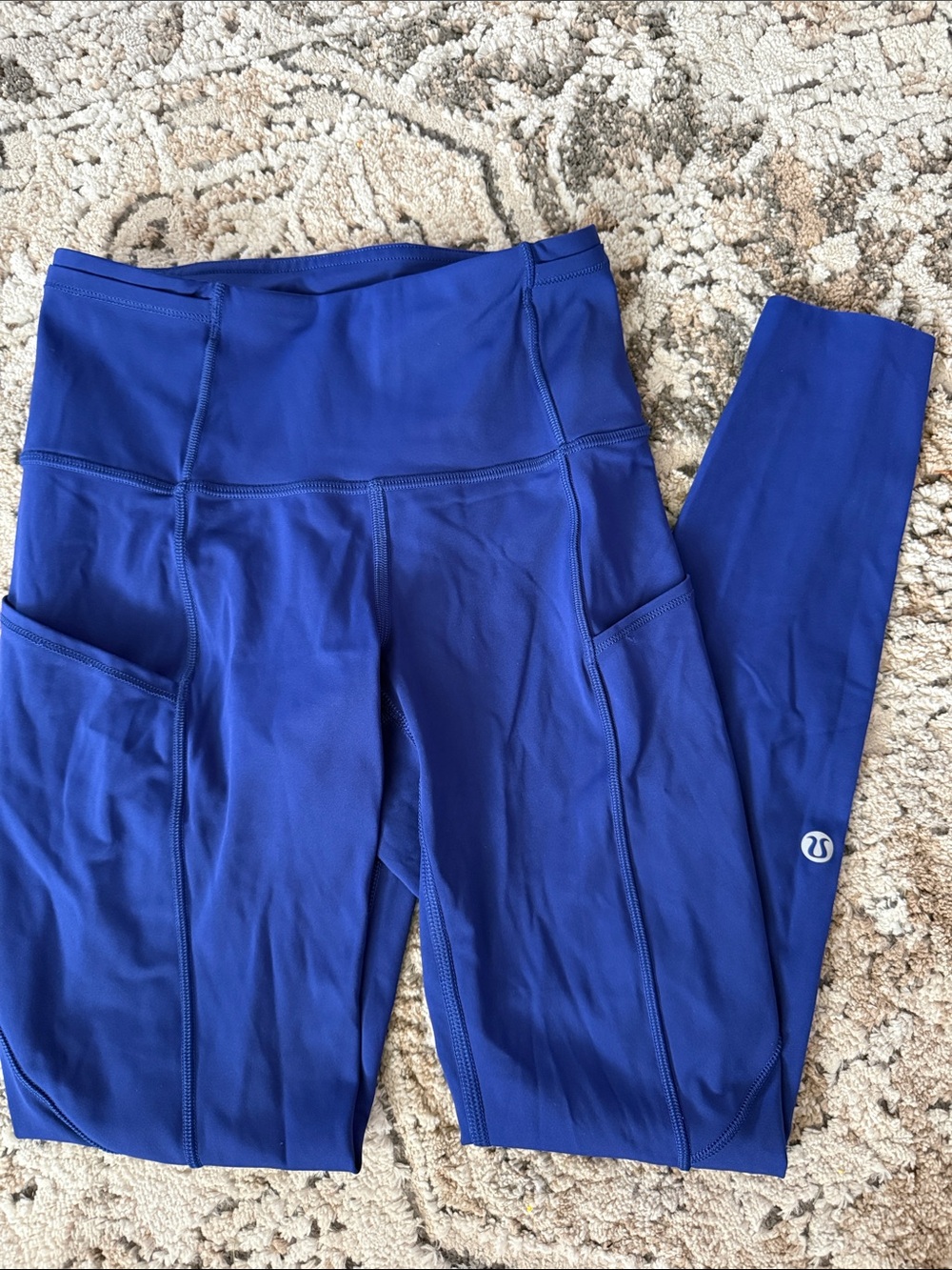 lululemon athletica Royal Blue High-Rise Pocket Leggings